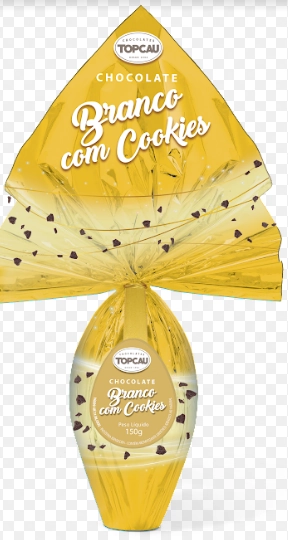 Ovo Pascoa Top Cau 150g Choc Brc Cookies