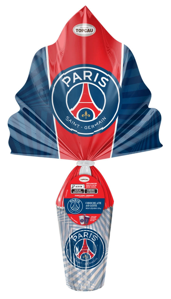 Ovo Pasc Choc Leite Psg Topcau 120g