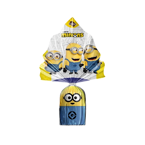 Ovo Pasc Choc Leite Minions Topcau 90g