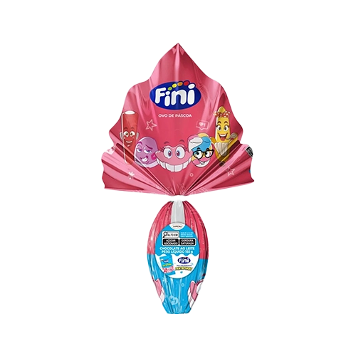 Ovo Pasc Choc Leite Fini Dentaduras Topcau 140g