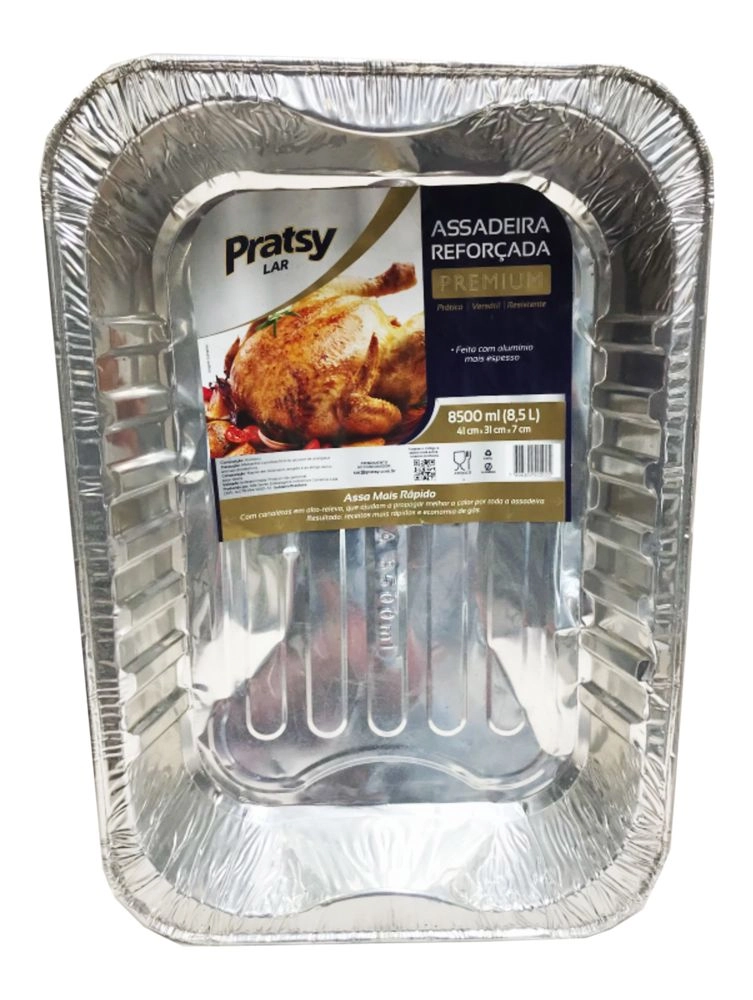 Assadeira Baixela Pratsy Ret.8,5l