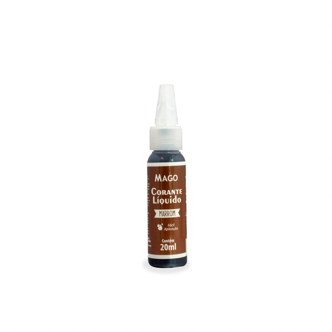 Corante Liquido Marrom 20g Mago