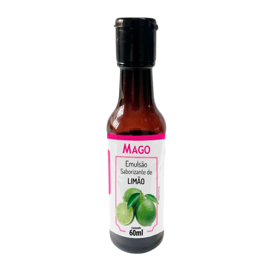 Emulsao Saborizante De Limao 60ml Mago