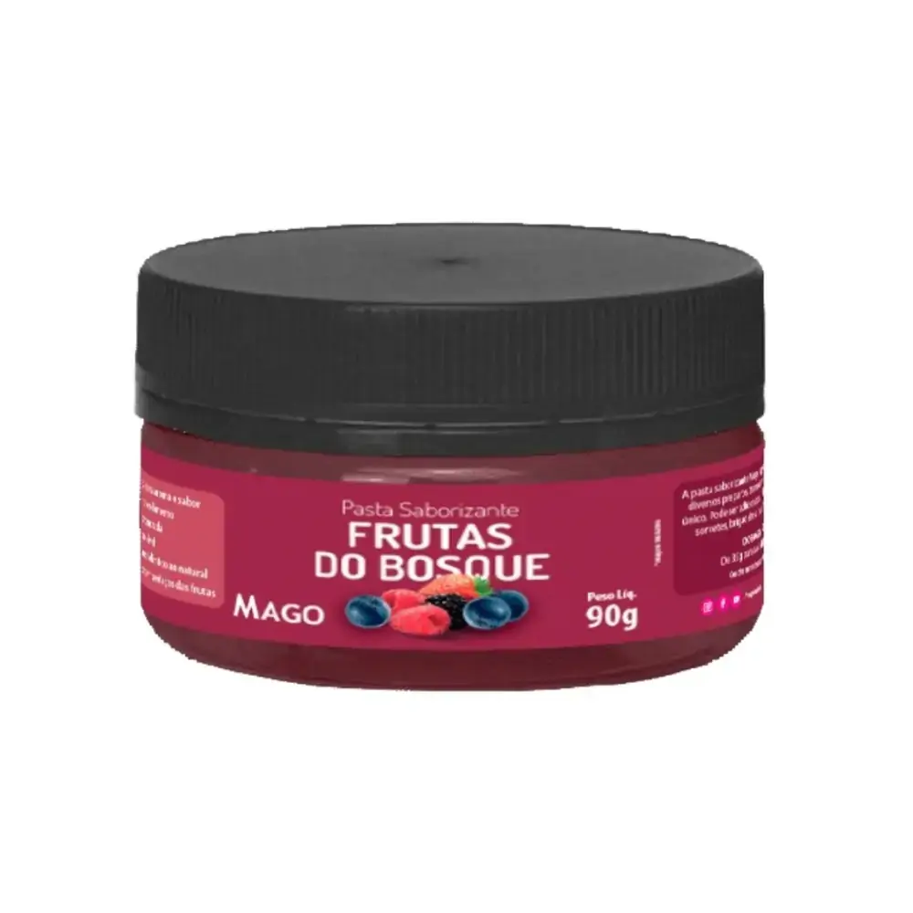Pasta Saborizante Frutos Bosque 90g 7592 Mago