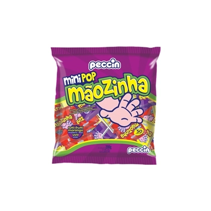 Pirulito Minipop Peccin Mãozinha