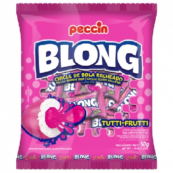 Chicle Blong Peccin Tutti Frutti 50g