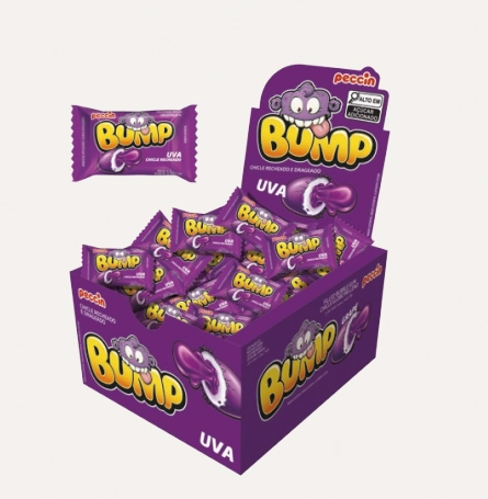 Chicle Bump 140gr Uva