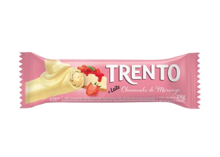 Chocolate Trento C/morango 32g