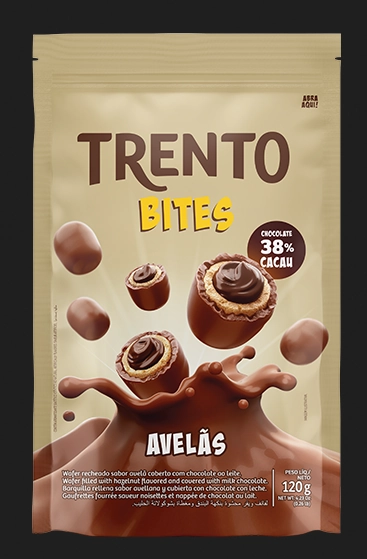 Choc Wafer Trento 120g Bites Avela
