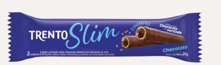 Wafer Trento Slim Chocolate 20g 90282 Peccin