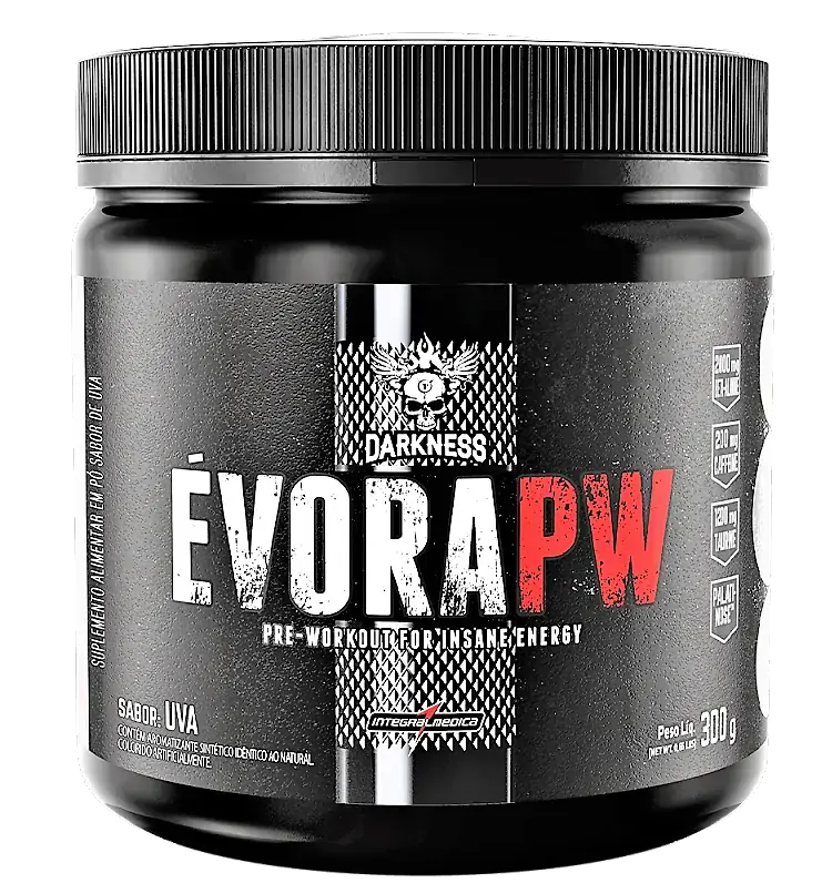 Pre Treino Evora Darkness 300g Uva