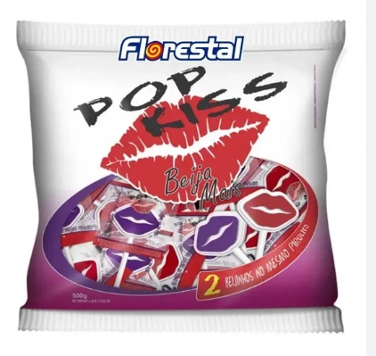 Pirulito Pop Kiss Beija Mais