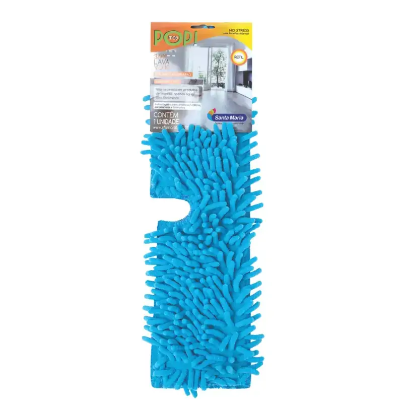 Mop Flat Dupla Face Refil Santa Maria R 405