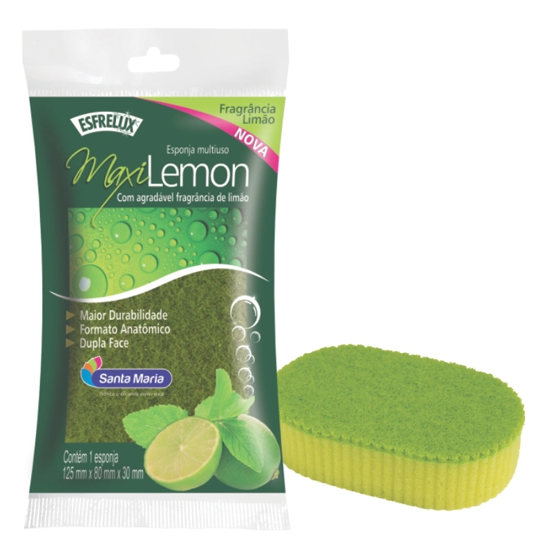 Esponja Esfrelux Maxi Lemon C/1