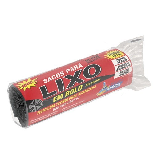 Saco P/lixo 15 Lts Em Rolo