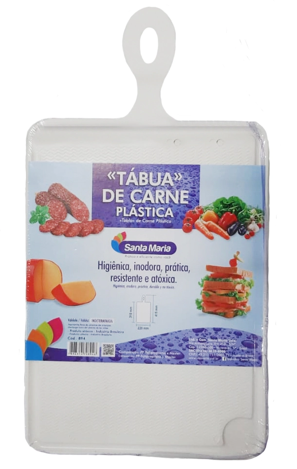 Tabua P/carne Santa Maria Plastico Gr