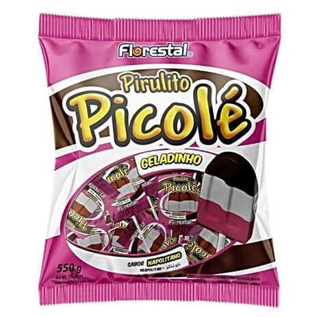 Pirulito Florestal 600g Picole Napolitano