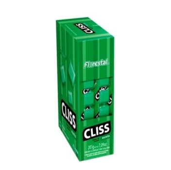 Chicle Cliss Cartela Florestal C/10und M