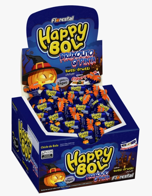 Chicle.happy Bol Bruxolito 140g Florestal