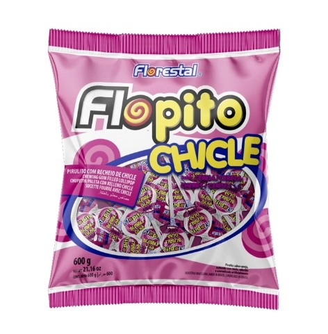 Pirulito Pop Kiss Cereja Florestal 500g