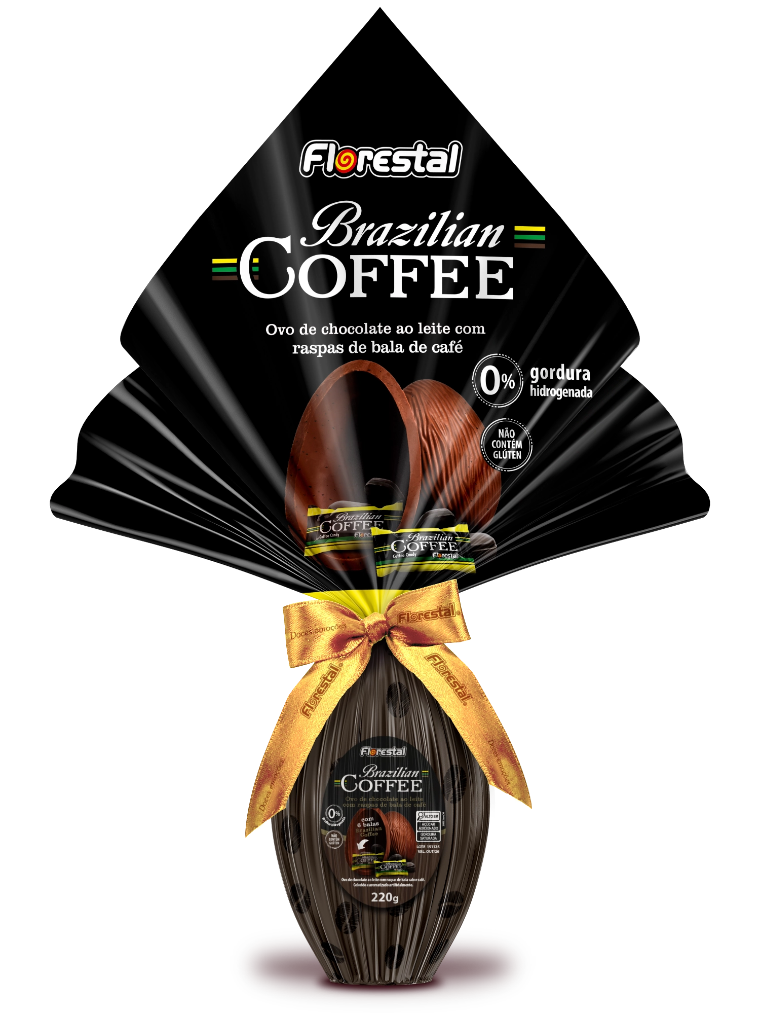 Ovo De Pascoa Florestal Brazilian Coffee 220g