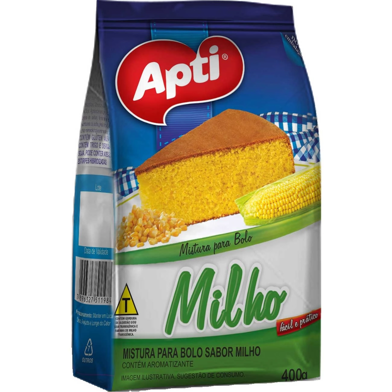 Mist Bolo Apti 400gr Caixa Milho
