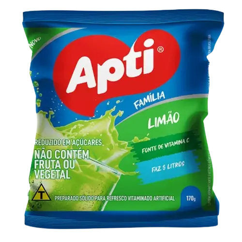 Suco Apti Familia Pct 170g Limao