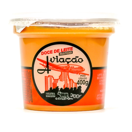 Doce De Leite Pastoso Aviação Pote 400g