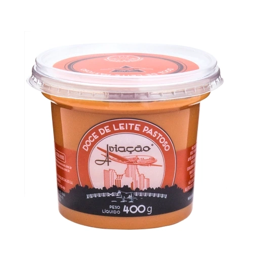 Doce De Leite Com Baunilha Aviação Pote 400g