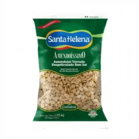 Amendoim Santa Helena Sem Pele Sem Sal1kg