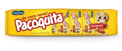 Pack Doce De Amendoim Original Paçoquita Pacote 216g 12 Unidades