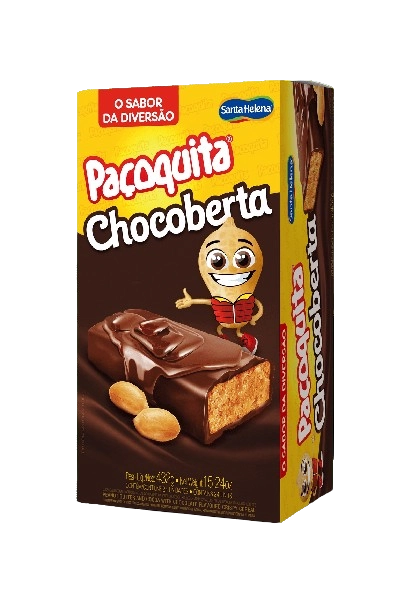 Pacoquita Santa Helena 432g Cobertura Chocolate