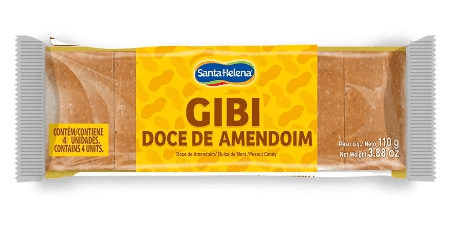 Doce Amendoim Santa Helena Gibi110g