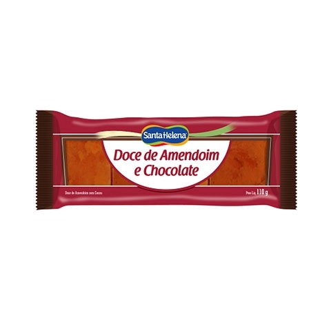Doce Amendoim Santa Helena C/choc.110g