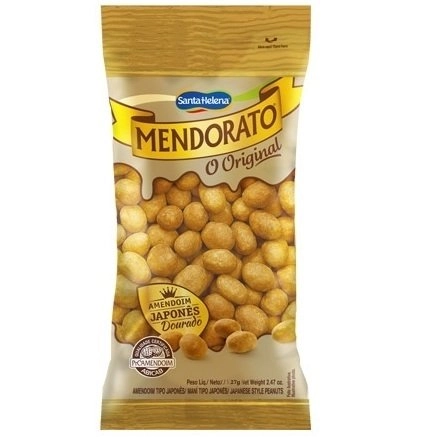 Snack Amendoim Santa Helena Mendorato Japones Pct 27g
