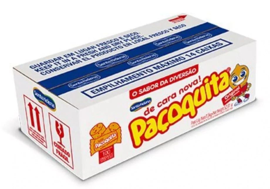 Pacoquita Santa Helena 1,5kg Rolha Embalada