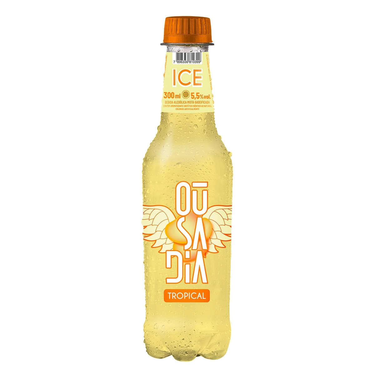 Vodka Ousadia Ice Pet 300ml Tropical