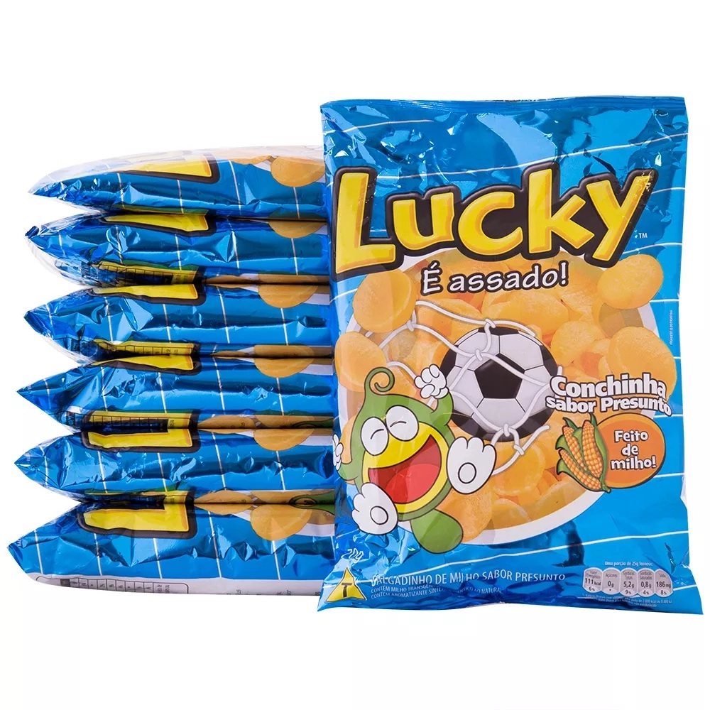 Salgadinho Lucky Milho Presunto