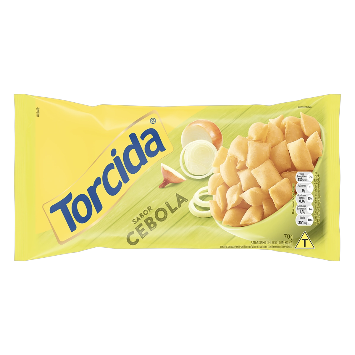 Salgadinho De Trigo Cebola Torcida Jr. Pacote 50g