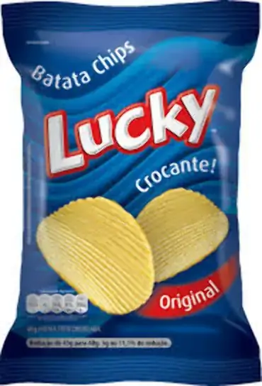 Batata Chips Lucky Natural
