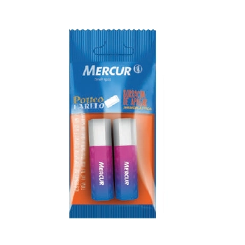 Borracha Branca Tr Exagonal 2pcs B01010301133 Mercur