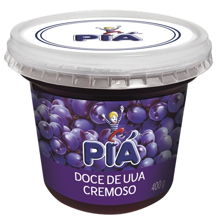 Doce Fruta Pia Uva