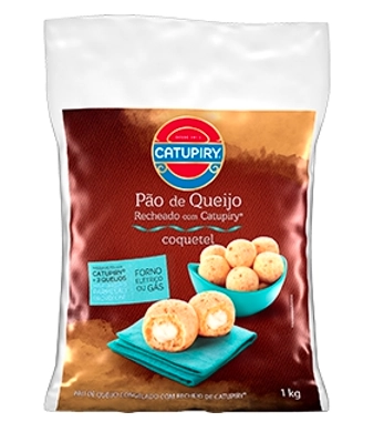 Pao De Queijo Catupiry 1kg Coquetel