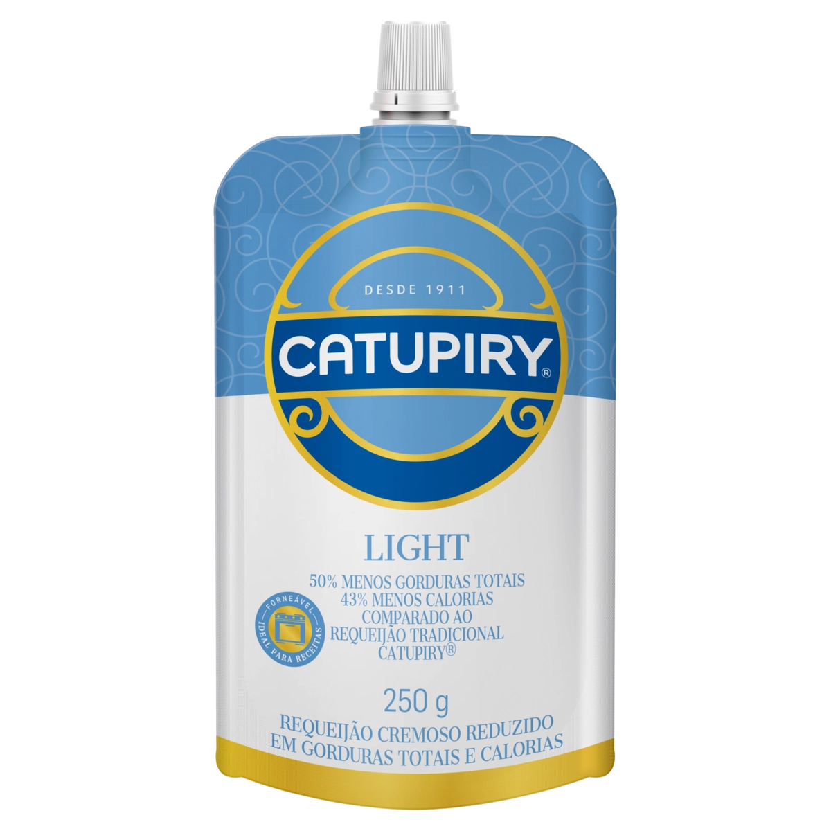 Requeijão Cremoso Light Catupiry Squeeze 250g