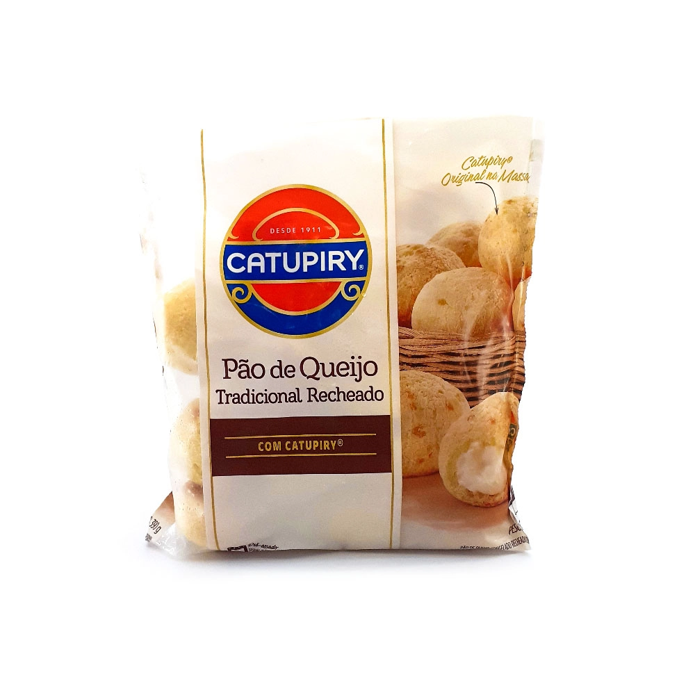 Pão De Queijo Congelado Tradicional Recheio Catupiry Original Pacote 390g