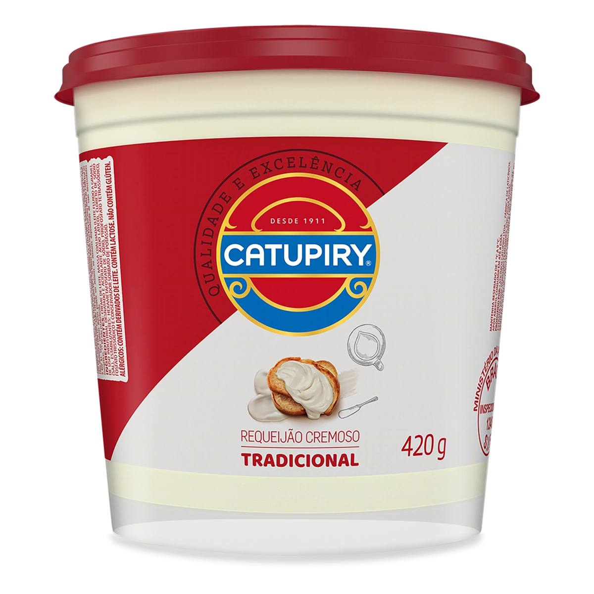 Requeijão Cremoso Tradicional Catupiry Pote 420g