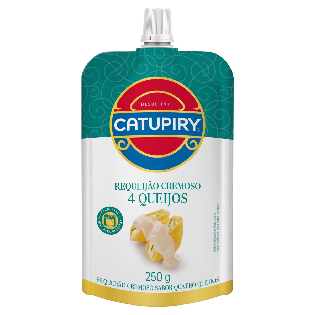 Requeijão Cremoso 4 Queijos Catupiry Squeeze 250g