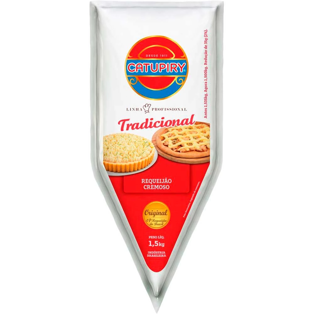 Requeijão Cremoso Original Uso Culinário Catupiry Profissional Bisnaga 1,5kg