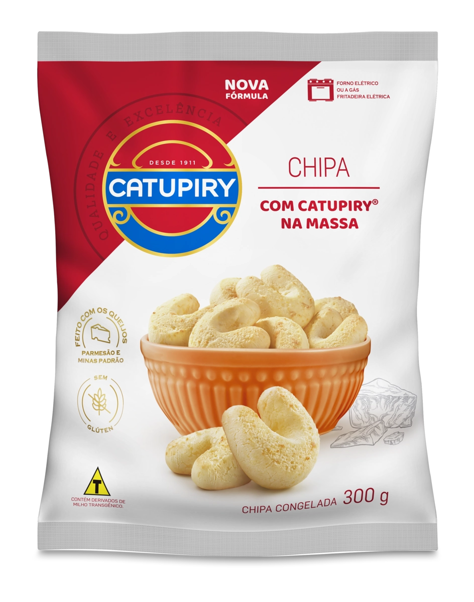 Chipa De Queijo Congelada Catupiry Pacote 300g