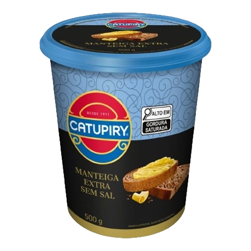 Manteiga Extra Sem Sal Catupiry Pote 500g